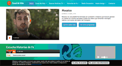 Desktop Screenshot of canaldevida.org